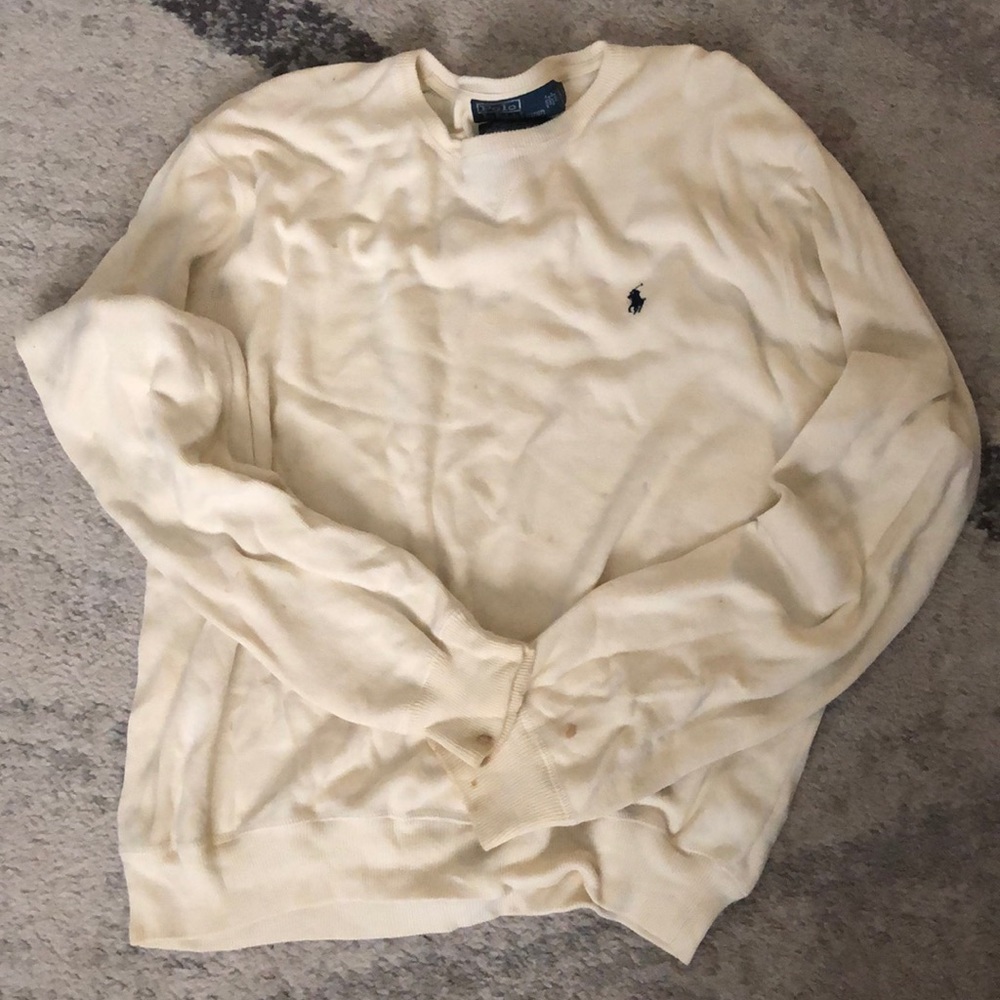 Sweater crème color XL Polo